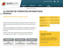 Tablet Screenshot of buroscope.fr